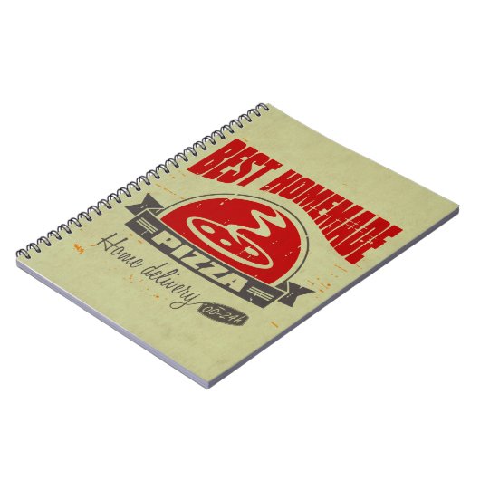 Pizza Notizblock (Linke Seite)