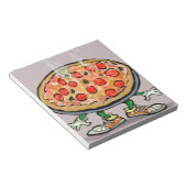 Pizza Notizblock (angewinkelt)