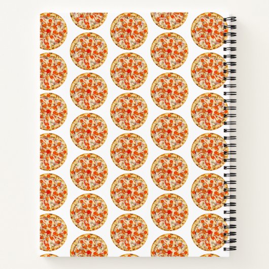 Pizza Notizblock (Rückseite)