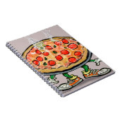 Pizza Notizblock (Rechte Seite)