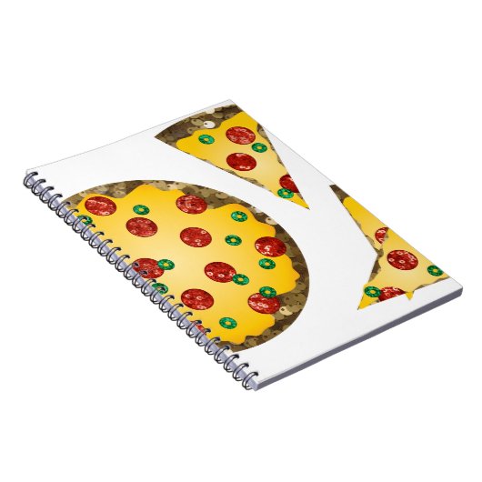 Pizza Notizblock (Rechte Seite)