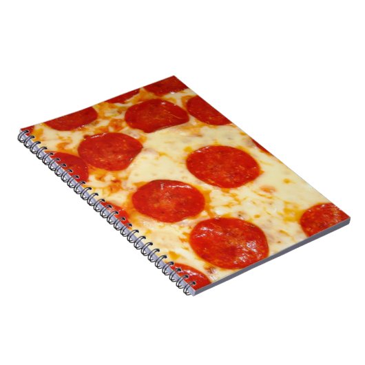 Pizza-Notizbuch Notizblock (Rechte Seite)