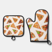 Pizza ofenhandschuh & Topflappen-Set (Vorderseite)