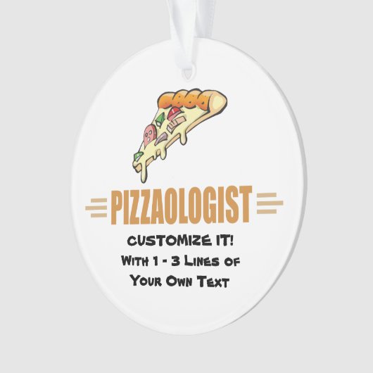 Pizza Ornament (Vorderseite)
