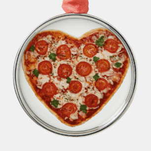 Pizza Ornament Aus Metall