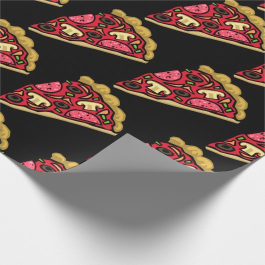 Pizza-Packpapier Geschenkpapier (Ecke)