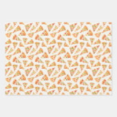 Pizza Palette Wrapping Paper Geschenkpapier Set (Vorderseite)