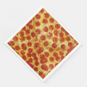 Pizza Paper Napkins Serviette (Ecke)