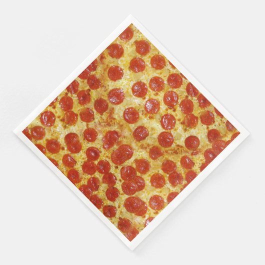 Pizza Paper Napkins Serviette (Ecke)