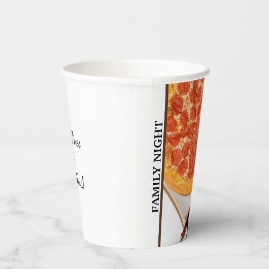 Pizza Pappbecher (Rechts)