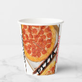 Pizza Pappbecher (Vorderseite)