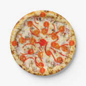 Pizza Pappteller (Vorderseite)