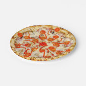 Pizza Pappteller (Schrägansicht)