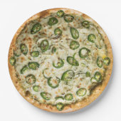 Pizza Pappteller (Vorderseite)