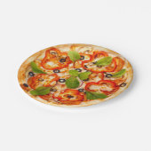 Pizza Pappteller (Schrägansicht)