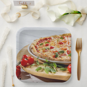 Pizza Pappteller