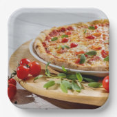 Pizza Pappteller (Vorderseite)