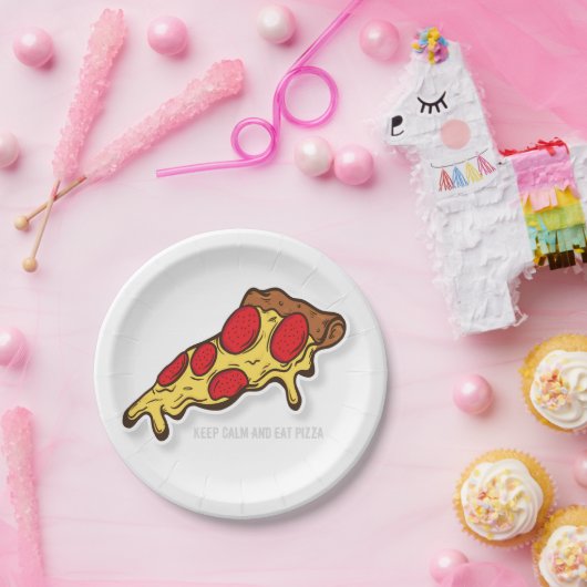 Pizza (Pappteller) Pappteller (Party)