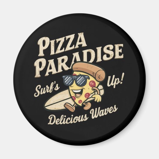 Pizza Paradise Magnet (Vorne)