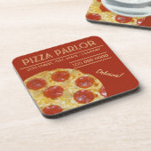 Pizza Parlor Custom Untersetzer (Linke Seite)