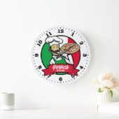 Pizza Parlor Pizzeria Italienisch Persönliche Uhr (Zuhause)