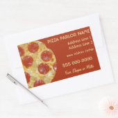 Pizza Parlor Sonderaufkleber Rechteckiger Aufkleber (Umschlag)