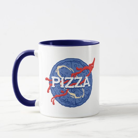 PIZZA PARODY PATTERN TASSE (Links)