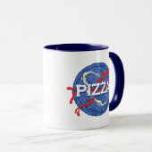 PIZZA PARODY PATTERN TASSE (VorderseiteRechts)