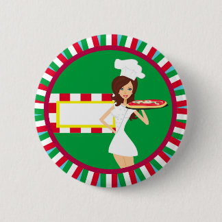 Pizza-Party-Abzeichen Button
