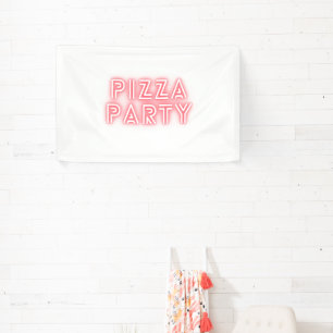 Pizza-Party Banner