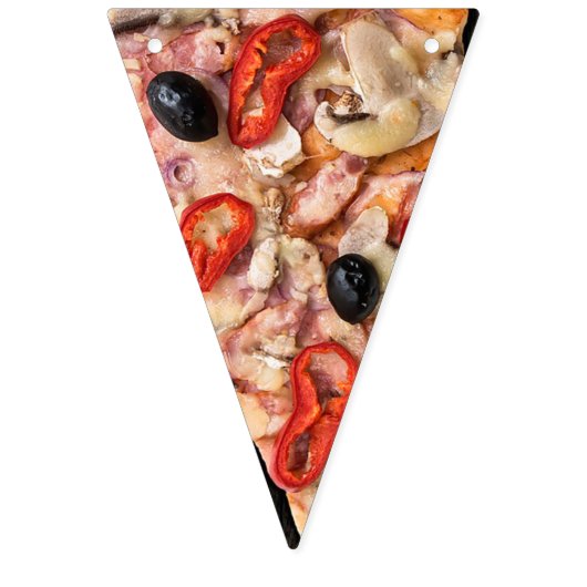 Pizza Party Birthday Flag Banner (Zweite Fahne)