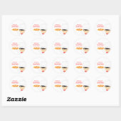 Pizza Party Boy Stickers (Blatt)