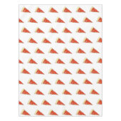 Pizza Party Cheese Pepperoni Pie Slice Pizzeria Tischdecke (Vorderseite)