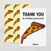 Pizza-Party Danke (Vorne/Hinten)