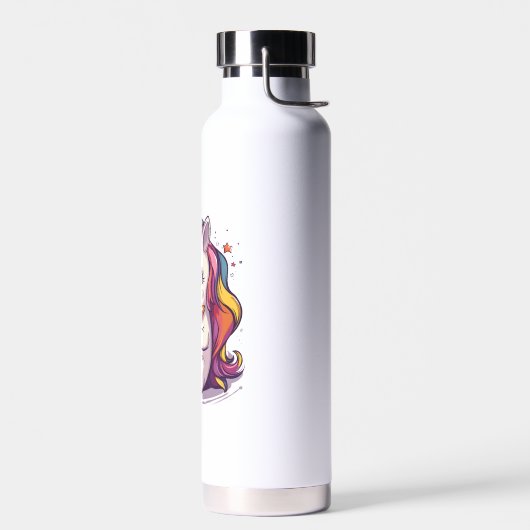 Pizza-Party-Einhorn (1) Trinkflasche (Links)