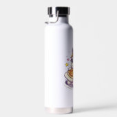 Pizza-Party-Einhorn (1) Trinkflasche (Rechts)
