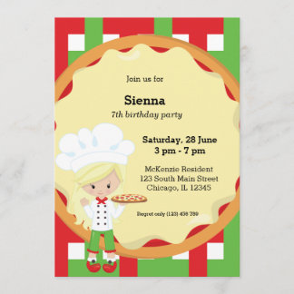 Pizza-Party Einladung