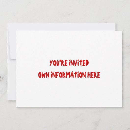 Pizza-Party Einladung (Rückseite)