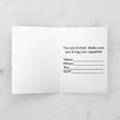 Pizza-Party Einladung (Innenseite)