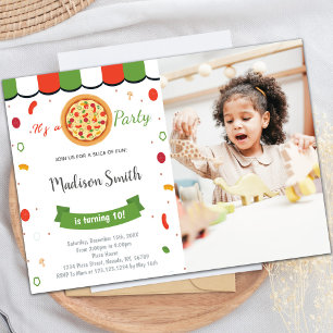 Pizza-Party Einladungen für Kinder
