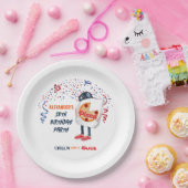 Pizza Party Funny Pappteller (Party)