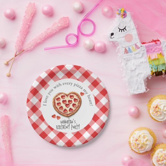 Pizza Party Geburtstag Pappteller (Party)