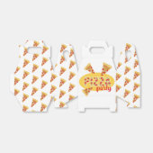 Pizza-Party Geschenkschachtel (Ungefaltet)