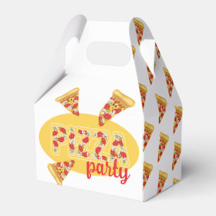 Pizza-Party Geschenkschachtel