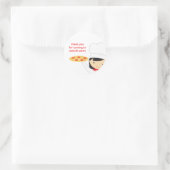 Pizza Party Girl Stickers (Tasche)