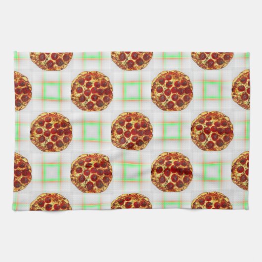 Pizza-Party Handtuch (Horizontal)