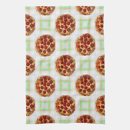 Pizza-Party Handtuch (Vertikal)