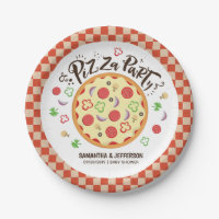 Pizza-Party im modernen Stil