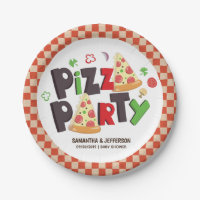 Pizza-Party im modernen Stil