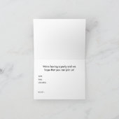 pizza party (italian flag) einladung (Innenseite)